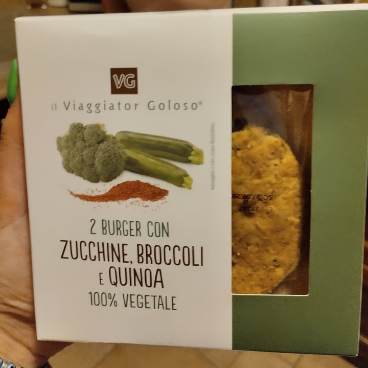 photo of Il Viaggiator Goloso 2 burger con zucchine broccoli e quinoa shared by @greta-5 on  28 Sep 2022 - review