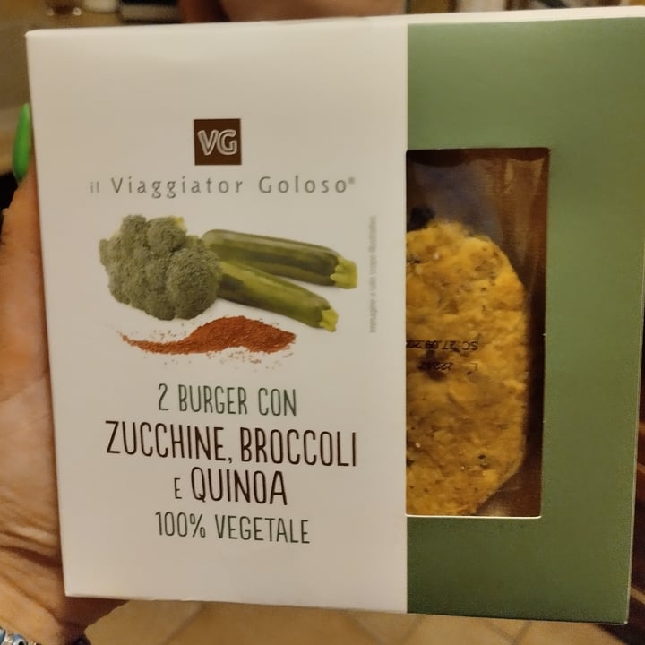 review photo of Il Viaggiator Goloso 2 burger con zucchine broccoli e quinoa shared by @greta-5 on 28 Sep 2022 - review