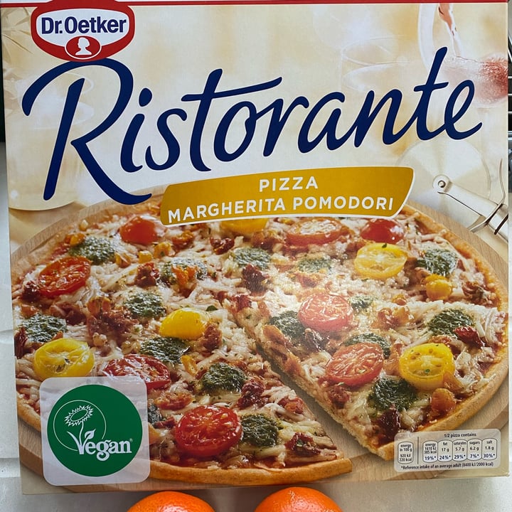 photo of Dr. Oetker Ristorante Pizza Margherita Pomodori shared by @claudiamelchiori on  28 Apr 2022 - review