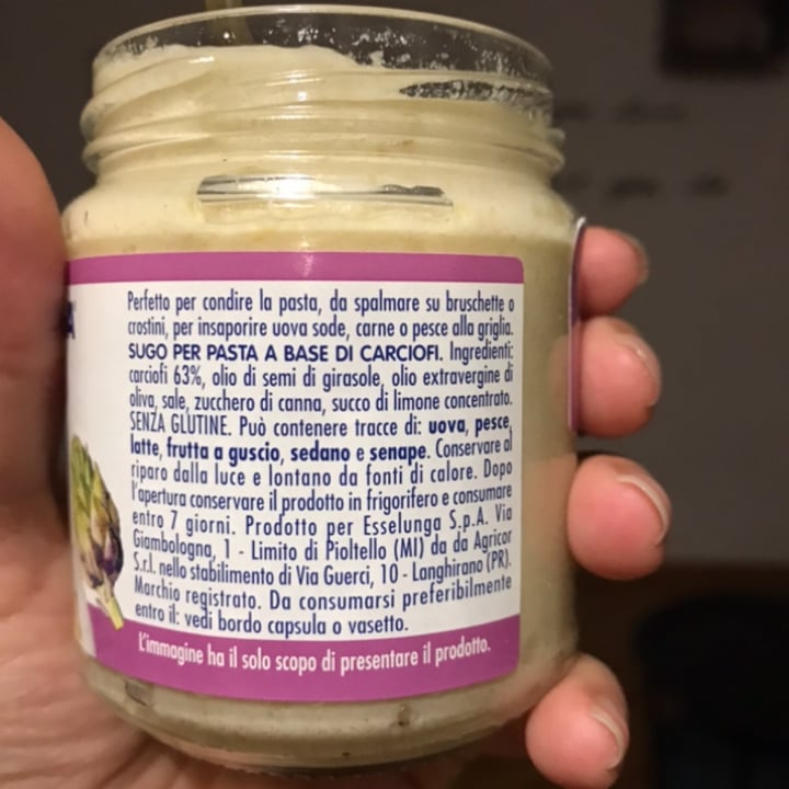 photo of Esselunga Pesto ai carciofi shared by @lallus8 on  27 Jun 2022 - review