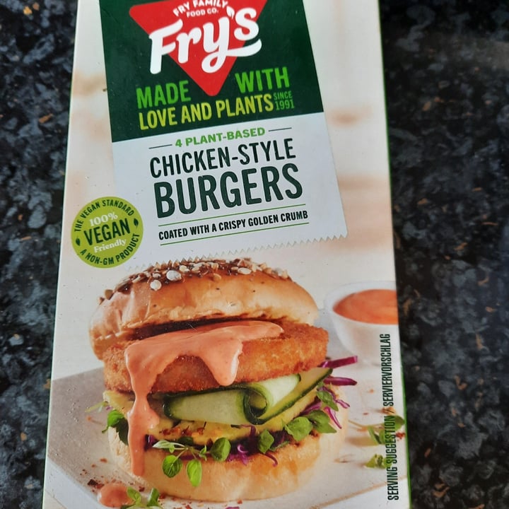 photo of Fry's Family Food Chicken-Style Burgers shared by @karen0408 on  19 Dec 2021 - review