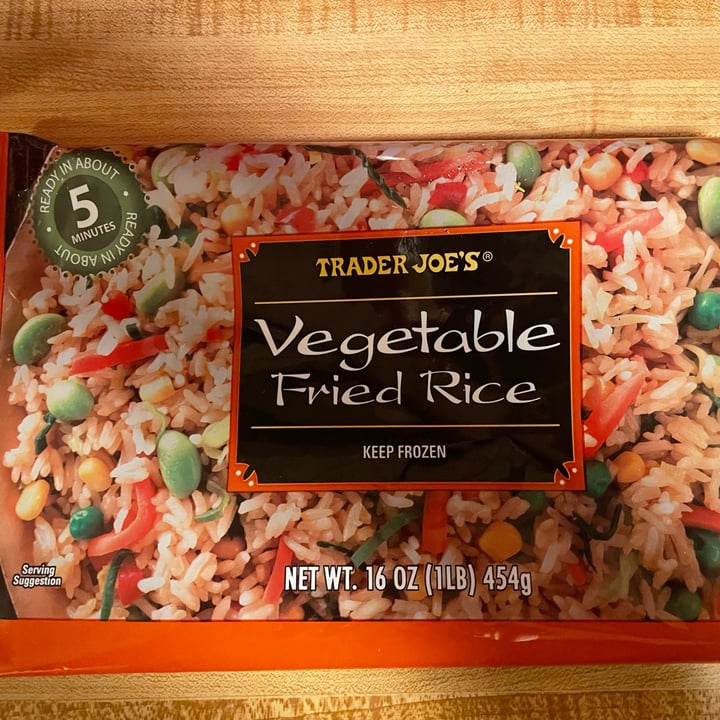 photo of Trader Joe's Vegetable Fried Rice shared by @tinkledink on  13 Jan 2022 - review