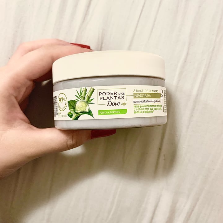 review photo of Dove Máscara Poder das Plantas Bambu shared by @marizaramos on 26 Apr 2022 - review