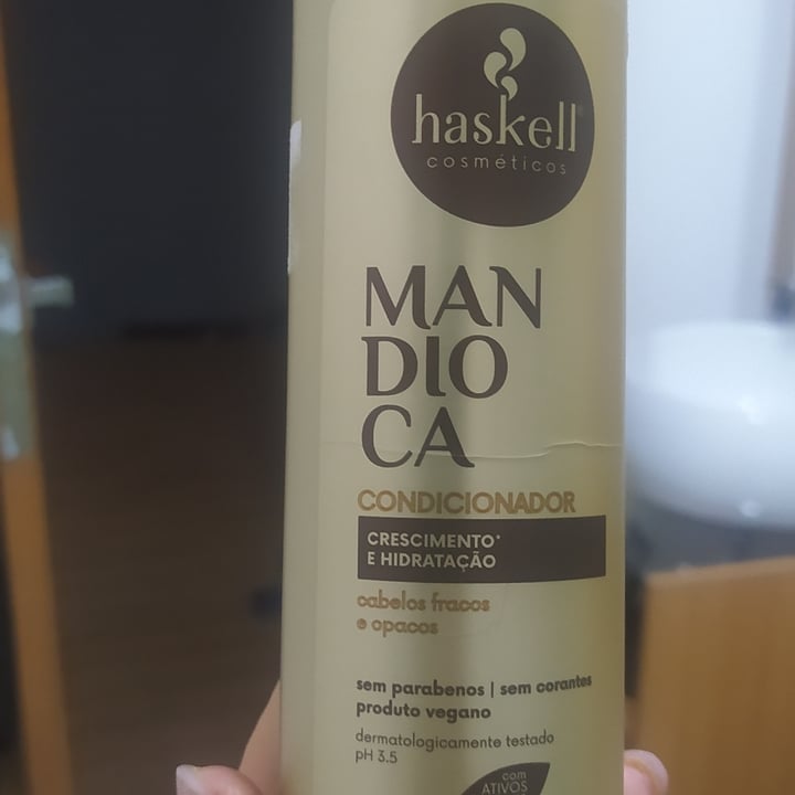 photo of Haskell condicionador mandioca shared by @sssamanta on  15 Dec 2022 - review