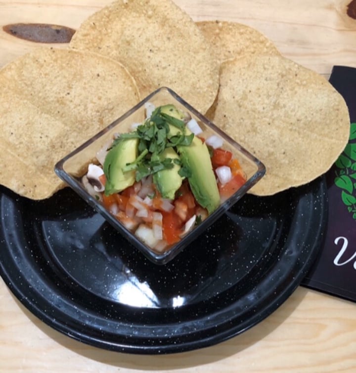 photo of Veganteria Ceviche de champiñon shared by @arol on  24 Jan 2020 - review