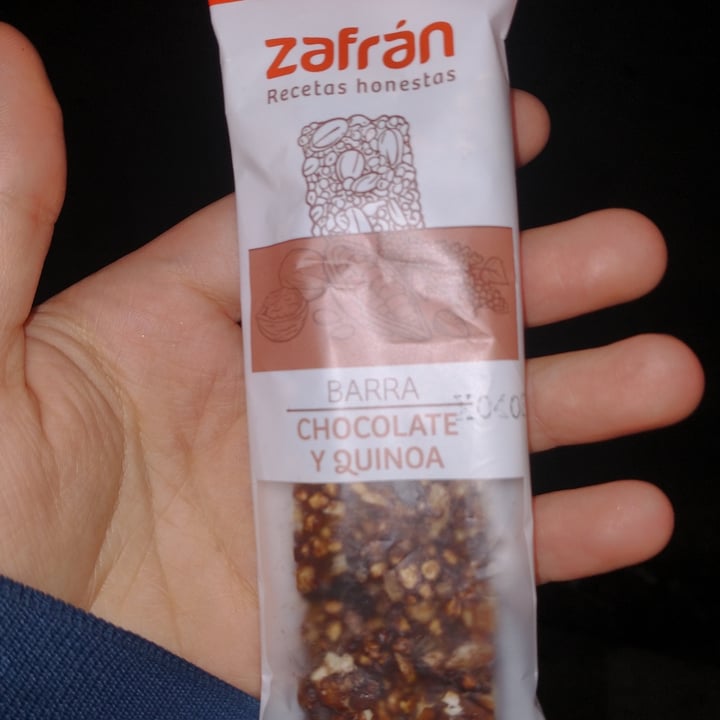 photo of Zafran Barrita De Quinoa Y Chocolate shared by @woovegan on  17 Sep 2022 - review