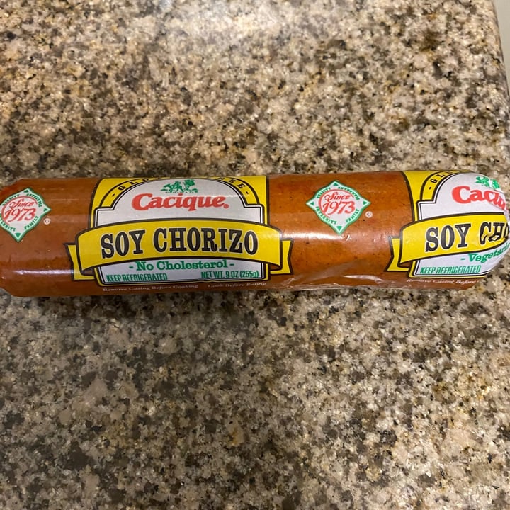 photo of Cacique Soy Chorizo shared by @genellep on  26 Feb 2021 - review