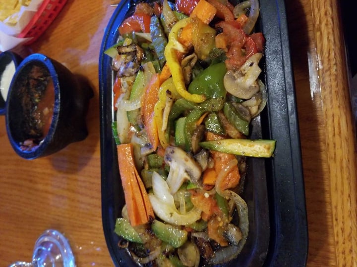 photo of El Toro Mexican Restaurant Vegetarian Fajitas shared by @sarab on  07 Sep 2018 - review