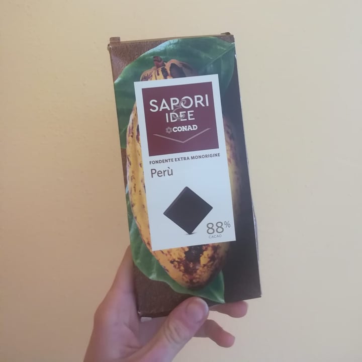 photo of Conad Sapori & Idee Cioccolato fondente Perù shared by @fradp on  15 Apr 2022 - review