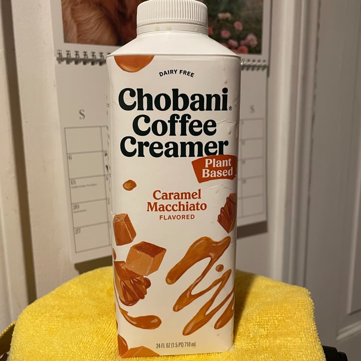 photo of Chobani Coffee Creamer Plant Based Caramel Macchiato shared by @newkidontheblock on  05 May 2022 - review