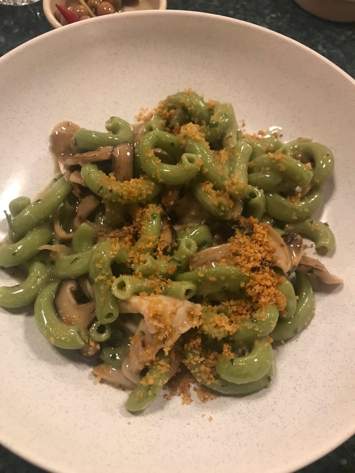 photo of Ti Ama Nettle maccheroni, white wine, mushroom, pangratatto shared by @hannahamy on  17 Sep 2019 - review