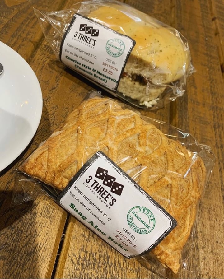 review photo of 3 Three's Coffee Lounge (Birmingham Coffee Shop) Stacker Bagel And ‘cheese And Ham Toastie’ shared by @apickyplanteater on 28 Dec 2019 - review