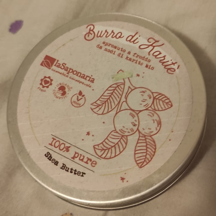 photo of La Saponaria Burro di Karité biologico shared by @chiaramberle on  24 Mar 2022 - review