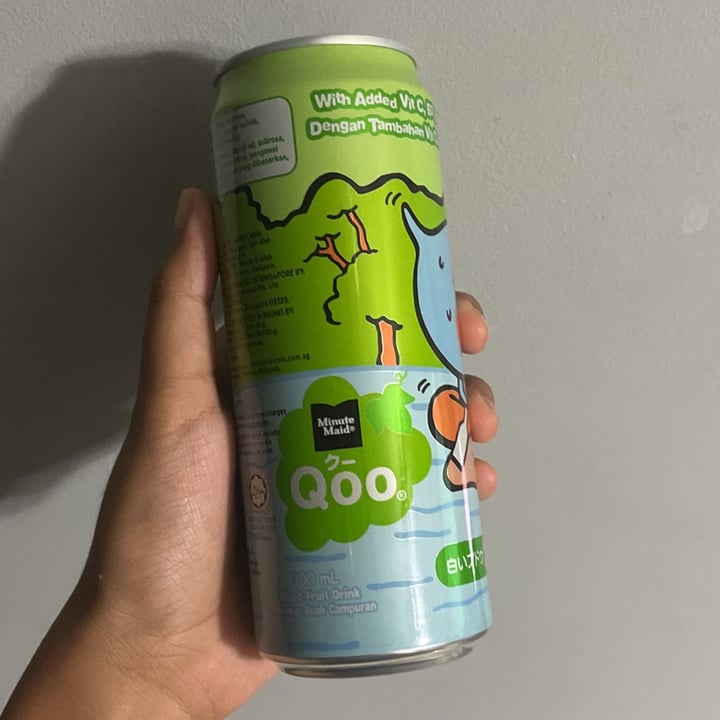 photo of Qoo white grape juice shared by @shello on  02 Feb 2022 - review