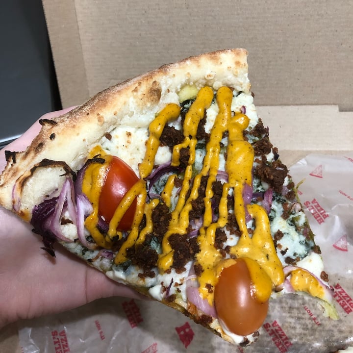 review photo of Hell's Pizza Not Guilty Pizza Slice shared by @sabrinab on 13 Mar 2022 - review
