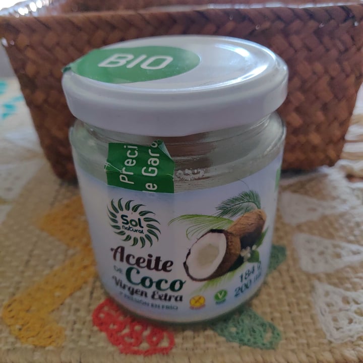 photo of Sol Natural Aceite De Coco Virgen Extra shared by @gitaneta on  17 Mar 2021 - review