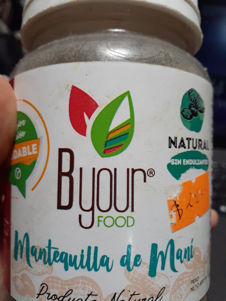 photo of Byourfood Mantequilla de maní shared by @juparis on  01 Mar 2021 - review