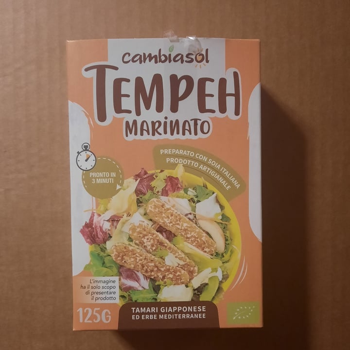 photo of Cambiasol tempeh marinato tamari giapponese ed erbe mediterranee shared by @beab on  28 Jun 2022 - review