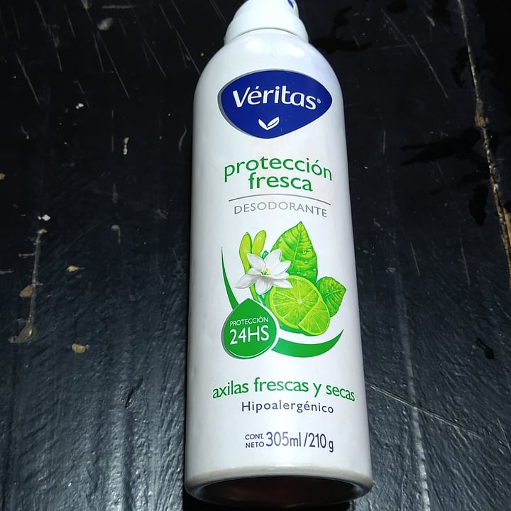 photo of Veritas Desodorante Protección Fresca shared by @ericavegana on  11 Apr 2021 - review
