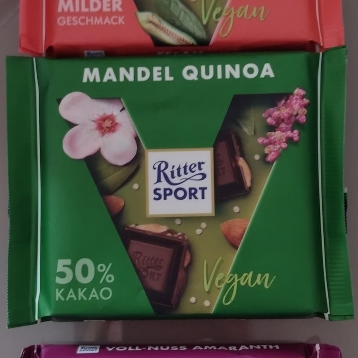 photo of Ritter Sport Mandel Quinoa 50% Cacao shared by @selvatika on  01 Oct 2021 - review