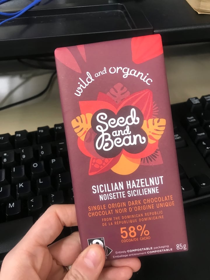 photo of Seed and Bean Sicilian hazelnut shared by @lowwaste0plantbased on  26 Feb 2020 - review