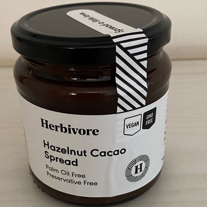 photo of Herbivore Hazelnut Cacao Spread shared by @saveg on  05 Jul 2022 - review