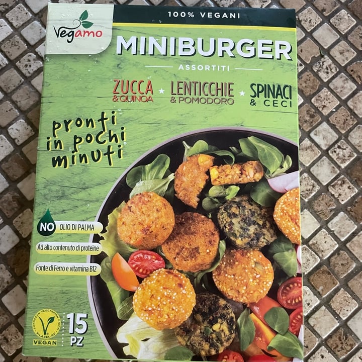 photo of Vegamo Mini burger shared by @ariannac01 on  12 Jul 2022 - review