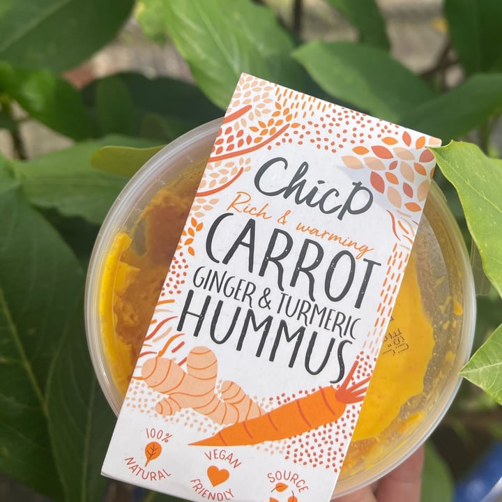 photo of ChicP Carrot, Ginger & Turmeric Hummus shared by @familywanderful on  15 Jun 2022 - review