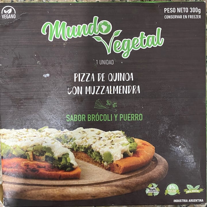 photo of Mundo Vegetal Pizza Congelada shared by @marsantonja on  12 Sep 2021 - review
