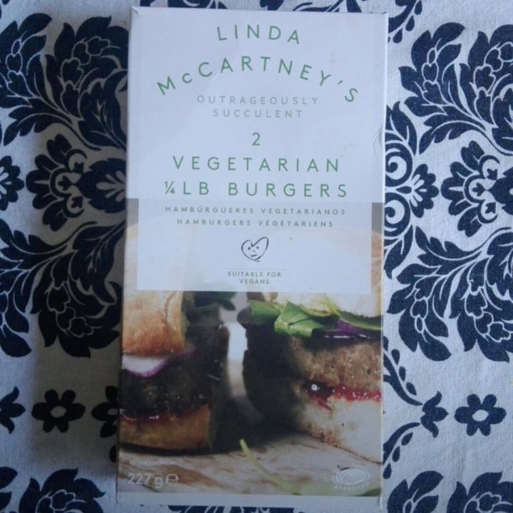 photo of Linda McCartney's Vegetarian 1/4 LB Burgers shared by @josiearmadillo on  02 Sep 2019 - review