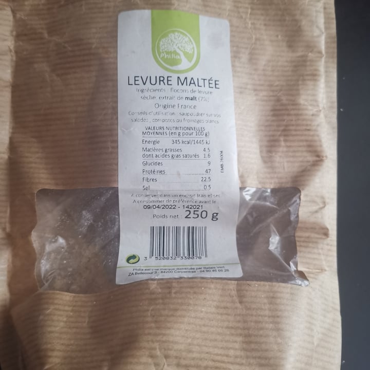 photo of Philia Levure maltée shared by @lunetta on  27 May 2022 - review