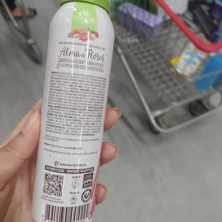 review photo of Alma de flores desodorante aerosol shared by @adilavasconcelo on 09 May 2022 - review