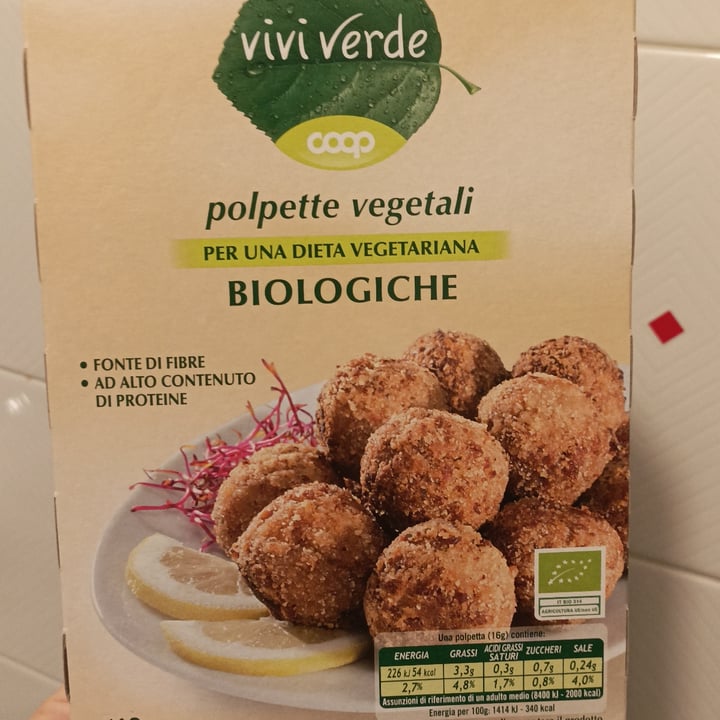 photo of Vivi Verde Coop Polpette Vegetali shared by @federicserri on  30 Jan 2023 - review