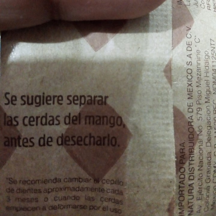 review photo of Natura Cepillo dientes shared by @karlacuevas on 10 Aug 2020 - review