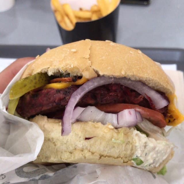 Foto del plato “What the Burger”