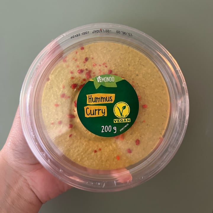 photo of Vemondo Hummus Curry shared by @julietvampire2 on  12 Jun 2022 - review