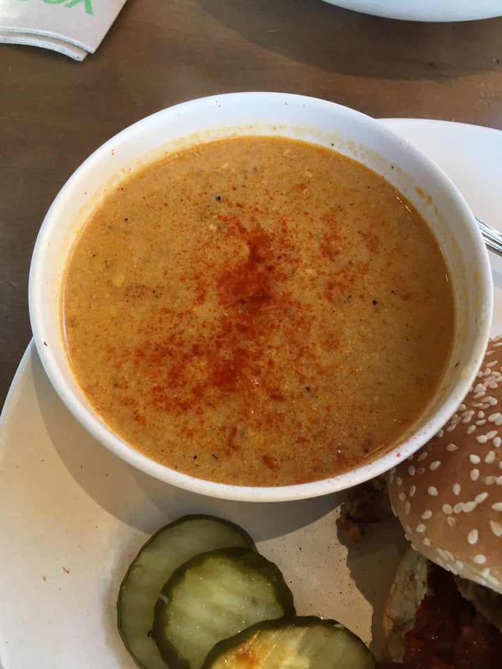 photo of Veggie Grill Smoky Corn Bisque shared by @jaybuh on  01 Aug 2019 - review
