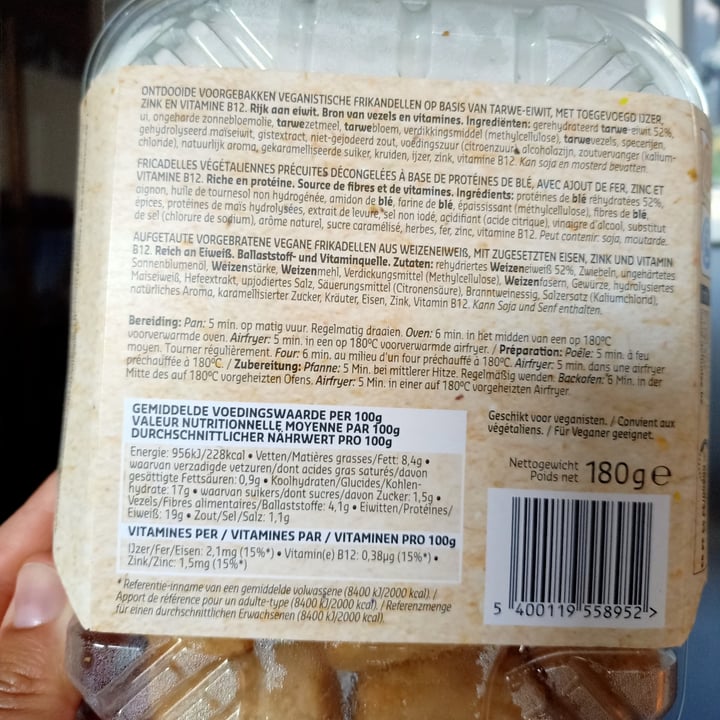 review photo of Delhaize veggie Vegan mini frikandel fricadelle shared by @marsss on 07 Aug 2022 - review