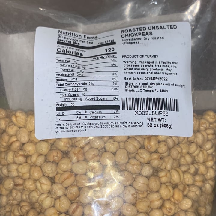 review photo of Nutbox Roasted unsalted chickpeas shared by @bos-taurus on 06 Jan 2022 - review
