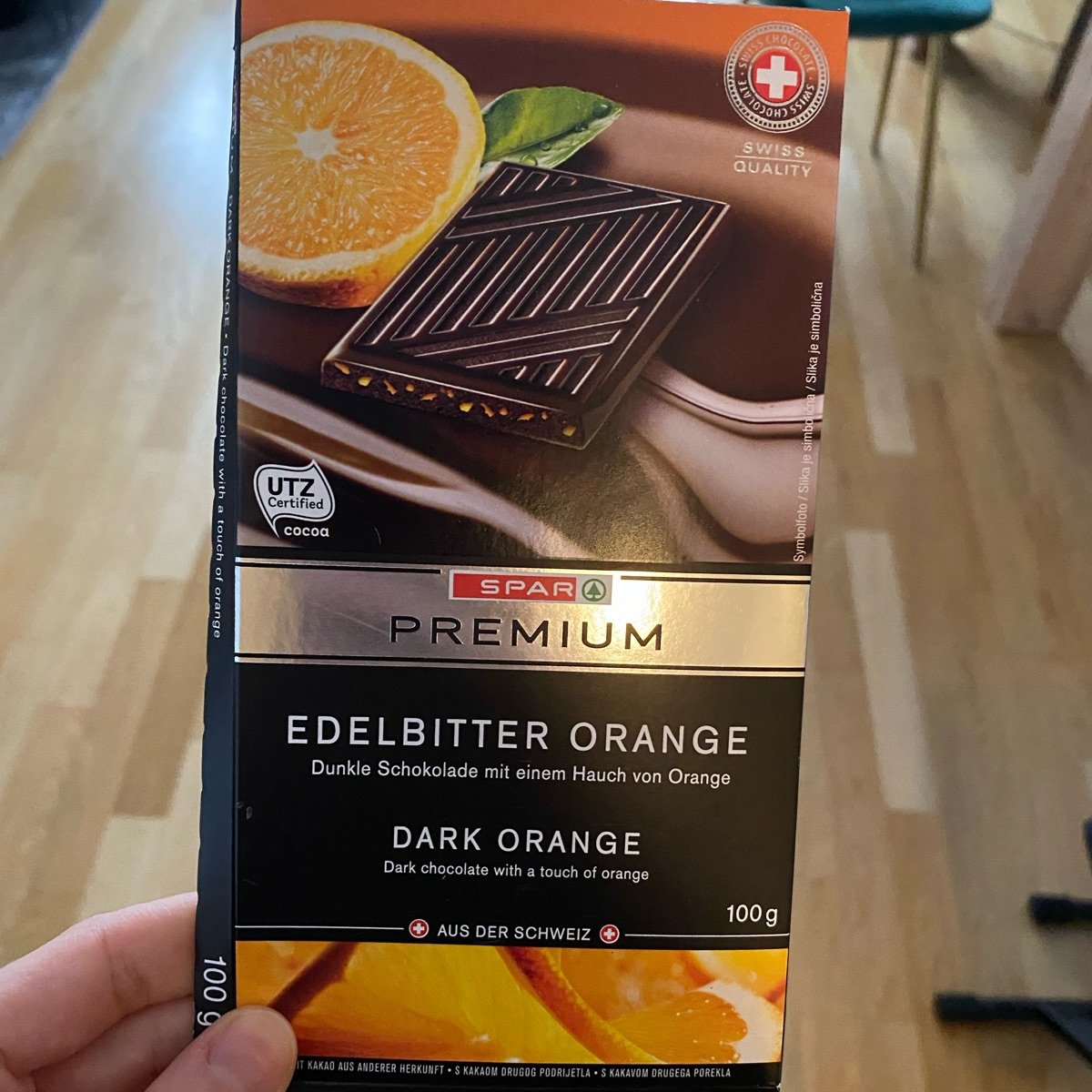 Spar Premium Orange dark chocolate Reviews | abillion