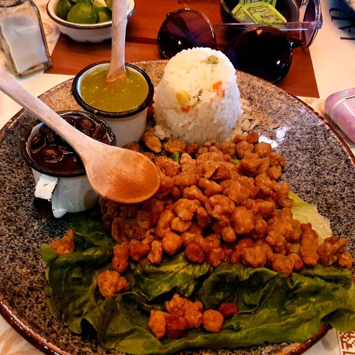 photo of La Posada del Virrey Restaurante chicharron en salsa verde shared by @jesuscarrillo on  17 Jul 2022 - review