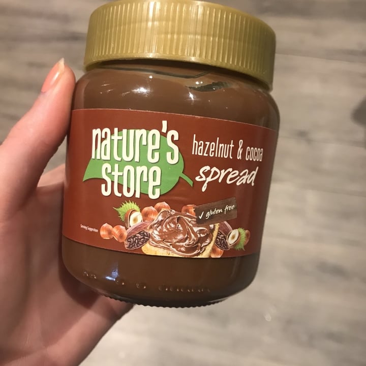 photo of nature's store Hazelnut & Cocoa Spread shared by @lcmackay1 on  02 Apr 2020 - review