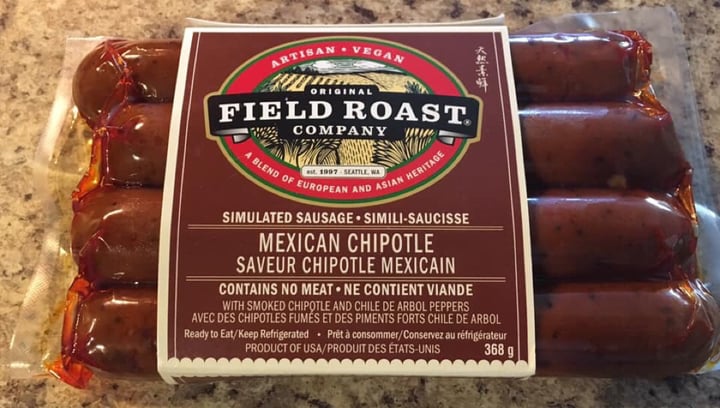 review photo of Field Roast Spicy Mexican Chipotle Sausages shared by @vicucha15 on 07 Sep 2019 - review