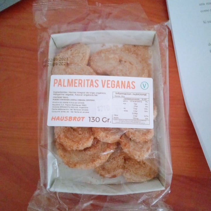 photo of Hausbrot Palmeritas shared by @aplv on  21 Sep 2021 - review