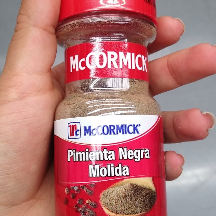 photo of McCormick Pimienta negra molida shared by @fergievegan on  27 Jun 2022 - review