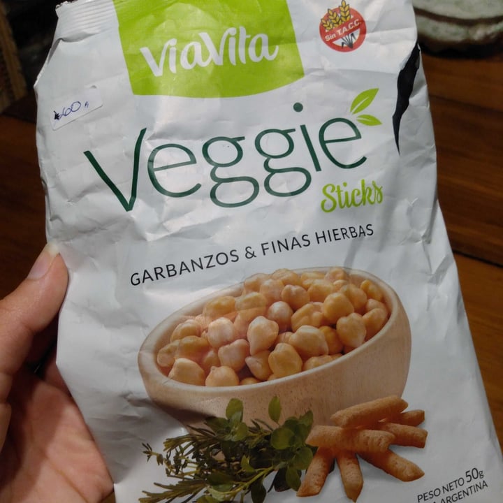 photo of ViaVita Veggie Sticks Garbanzos Y Finas Hierbas shared by @oktiss on  17 Jan 2021 - review