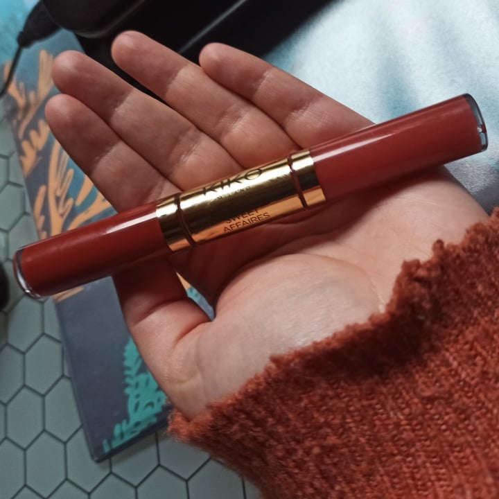 review photo of Kiko Milano Sweet Kiss Duo Liquid Lip Color shared by @camillavergani on 11 Mar 2022 - review