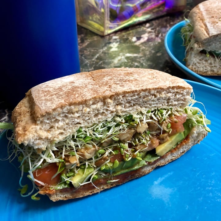 photo of Peace Cafe Tempeh Katsu Sandwich shared by @alohaanimalsanctuary on  02 Dec 2020 - review
