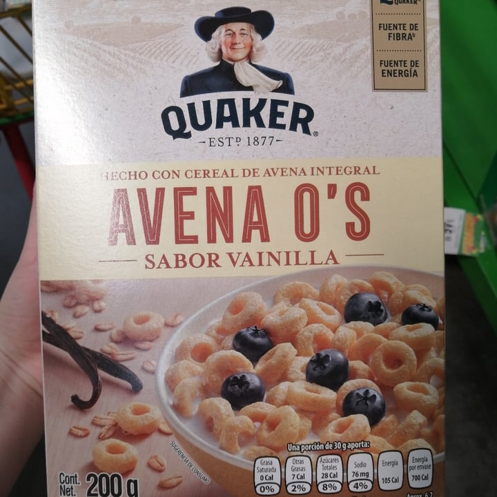 photo of Quaker Cheerios Cereal De Avena Integral shared by @vegaaangdl on  05 Aug 2020 - review