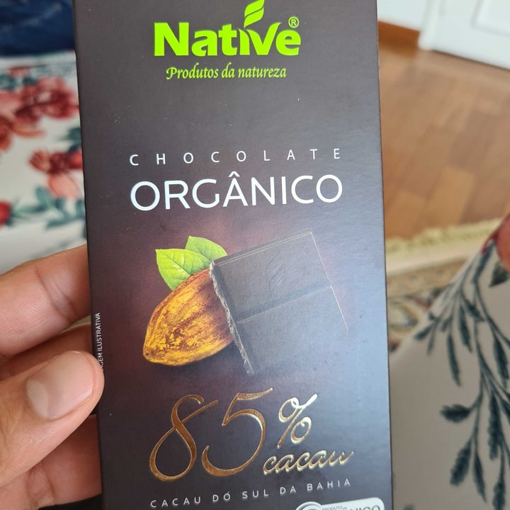 photo of Native Chocolate orgânico 85% shared by @carloslima on  27 Aug 2022 - review